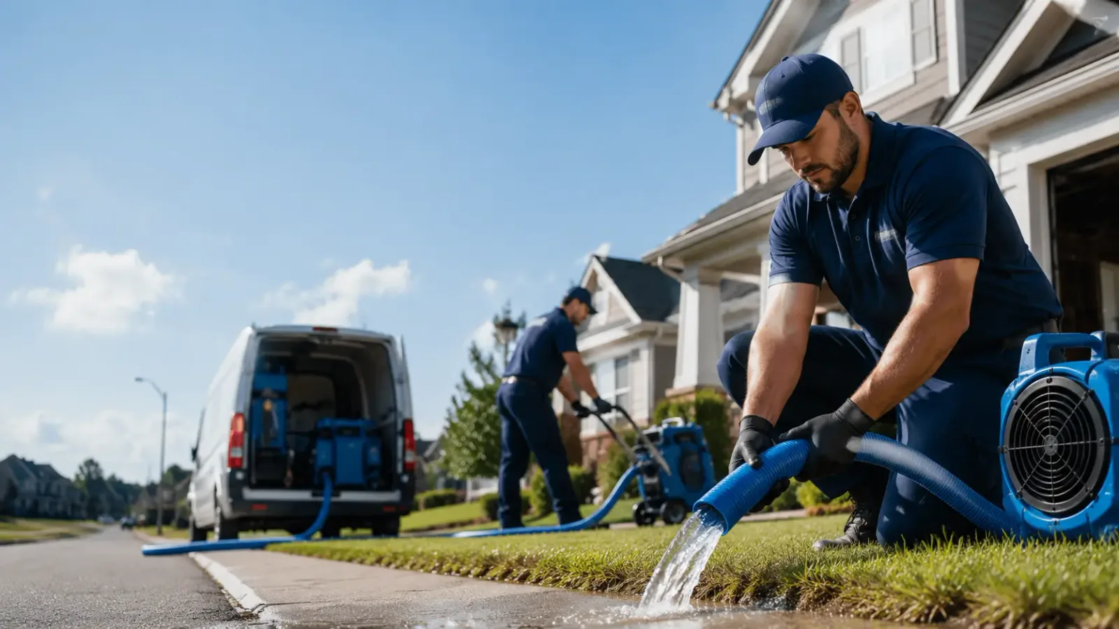 Flood Damage Restoration in College, AK